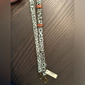 Madewell Crossbody Bag Strap: Spotted Calf Hair Edition (NWT)
